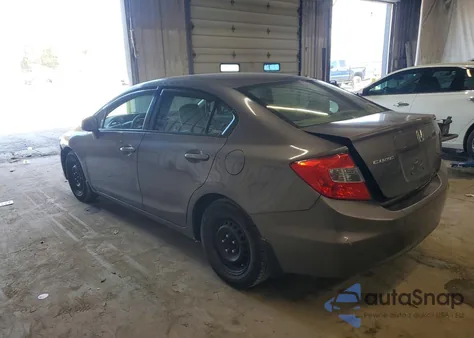 2012 Honda Civic Lx из США, поврежденный, VIN 2HGFB2F53CH515806